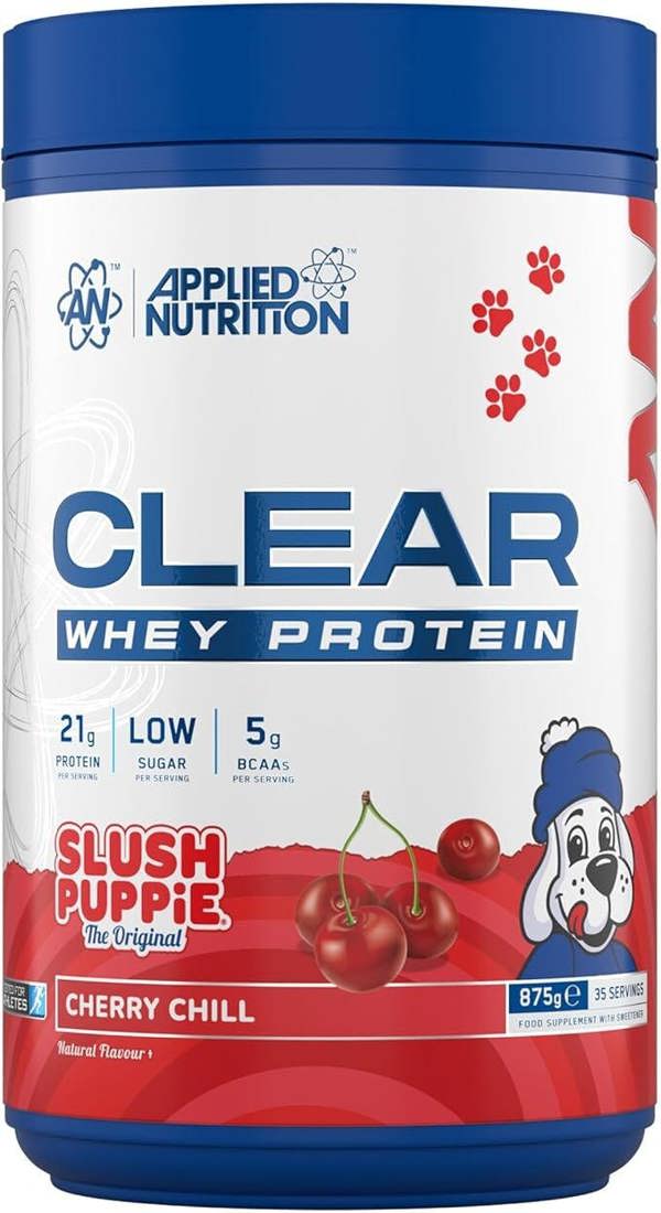 Applied Nutrition Clear Whey Protein, Slush Puppie Cherry Chill - 875g