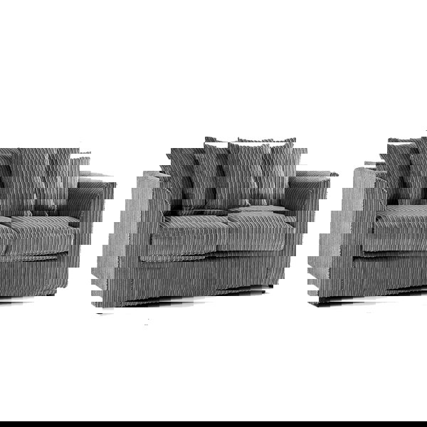 Furnishings For Less Luxor Full Jumbo Cord 3 Seater - Scatter Back