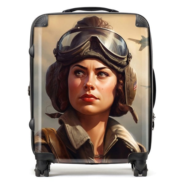 Warren Reed Female Pilot Suitcase