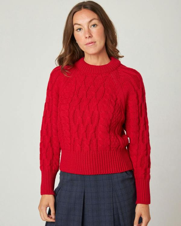 Peregrine  Isobel Aran Jumper