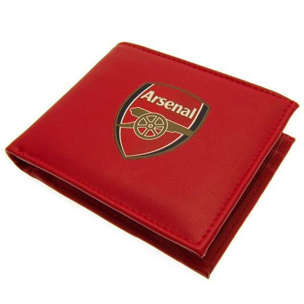 Arsenal FC Crest PU Wallet - Red