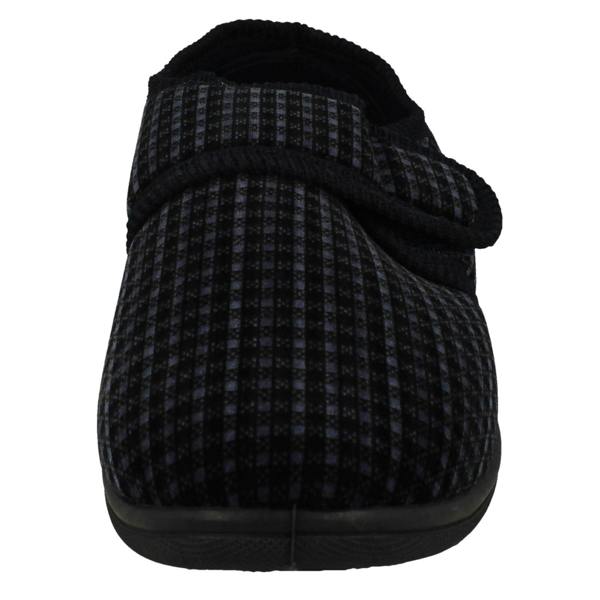 Jo & Joe Mens Jo & Joe Check Detailed Hook And Loop Slippers David
