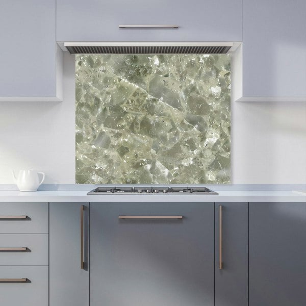 Warren Reed - Designer Sage Green Quartz Effect Kitchen Splashback