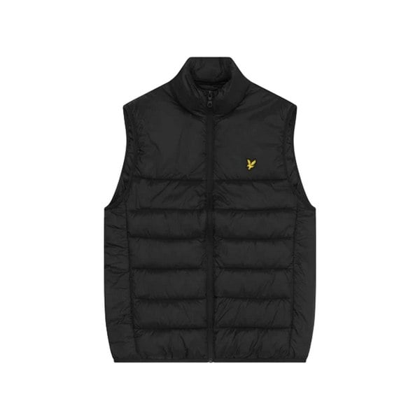 Lyle & Scott Mens Wadded Plus Gilet - Jet Black