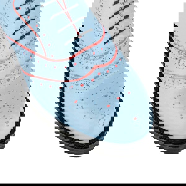 Embassy London BRICK LANE - Light Blue - Women's contrast leather lace-up brogue