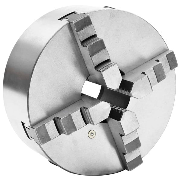Berkfield 4 Jaw Self-Centering Lathe Chuck 200 mm Steel
