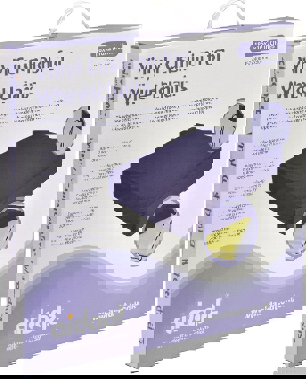 Aidapt Vinyl Wheelchair Cushion Memory Foam 457X406x50