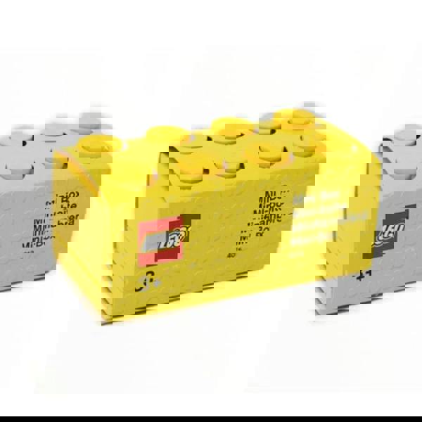 LEGO Mini Box 8 Storage Brick Yellow