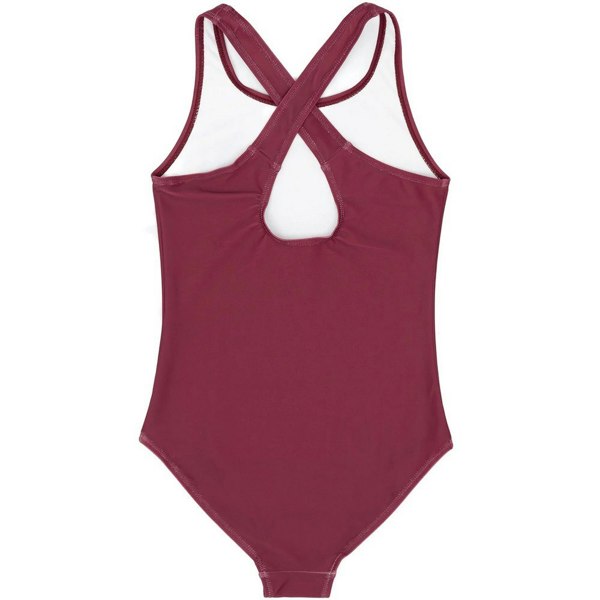 Harry Potter Girls Hogwarts One Piece Swimsuit - Burgundy