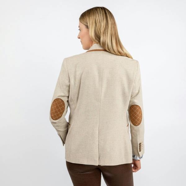 SIGNATURE EQUESTRIAN WOMENS JACKET WITH ELBOW PATCH – Premium Men's Patterned Shirt by Claudio Lugli | Bold Design, Tailored Fit, Best Printed Shirts