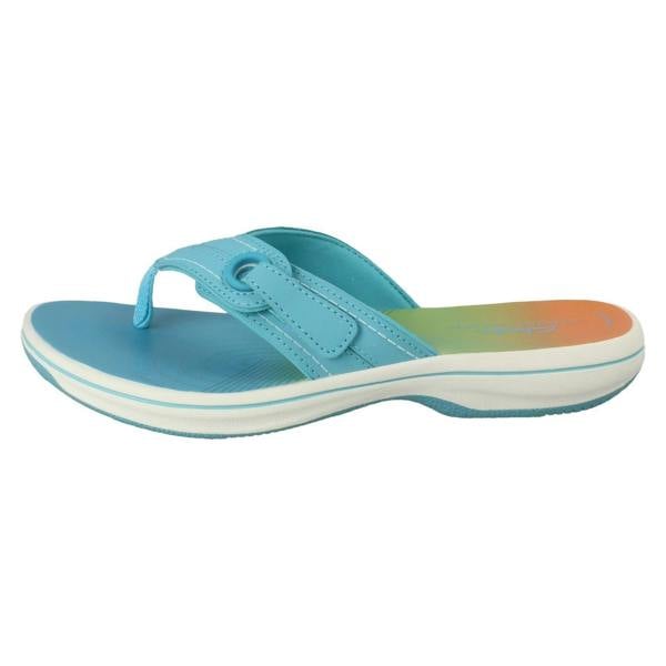 Clarks Ladies Clarks Flip Flop Sandals Brinkley Reyna