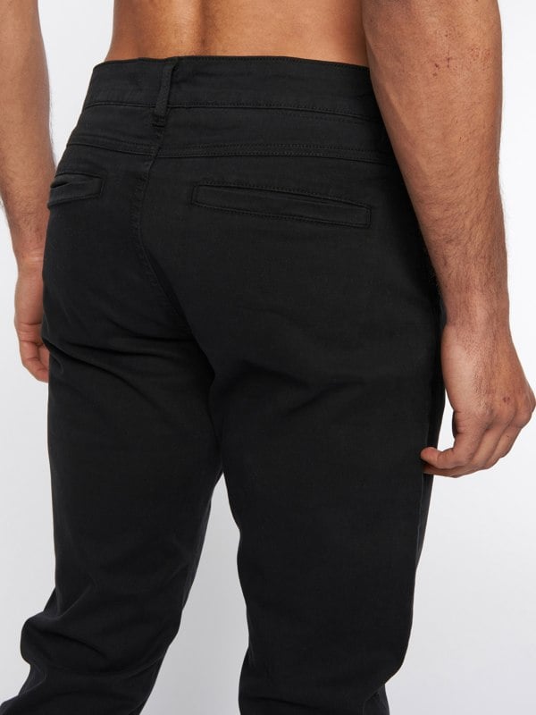 Duck and Cover Moretor Chinos Black