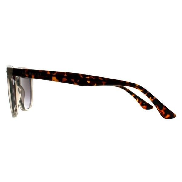 Ted Baker Sunglasses TB1655 Dock 901 Transparent Gray and Havana Brown Gradient