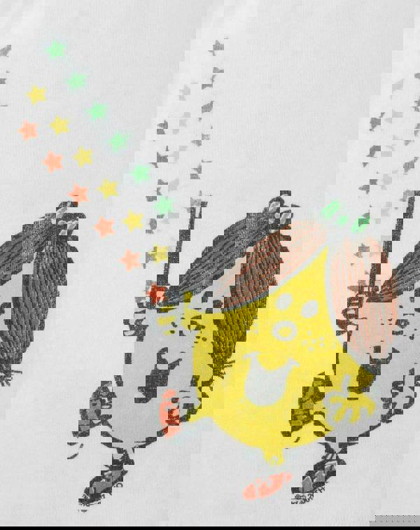 Vanilla Underground Junk Food Clothing Womens White Little Miss Magic - Mr Men And Little Miss Shorts