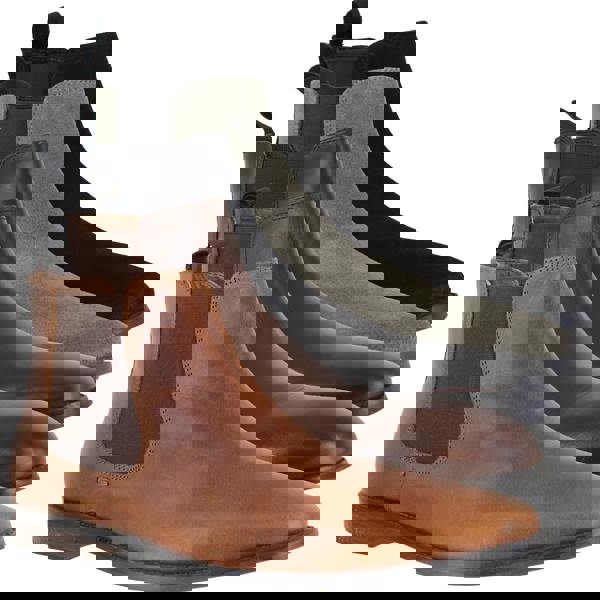 Thomas Crick Addison Mens Classic Leather Dealer Chelsea Ankle Boots