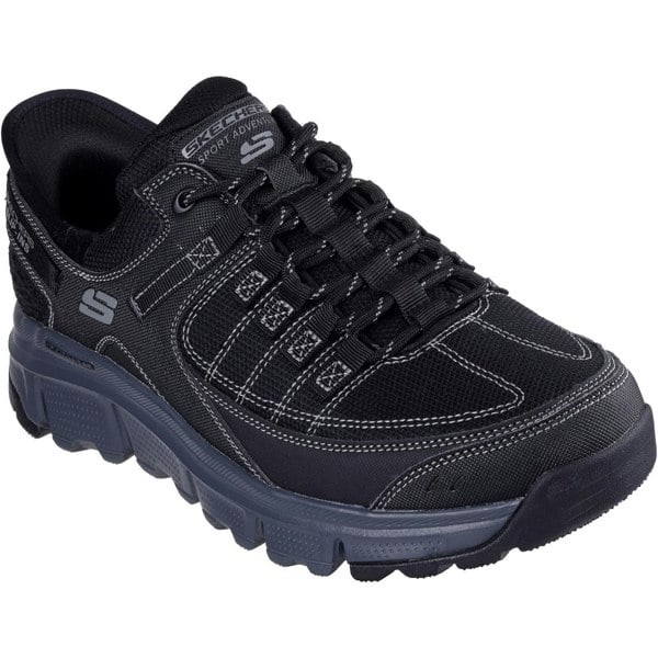 Skechers Summits AT Men's Hiking Shoes in Black/Charcoal
