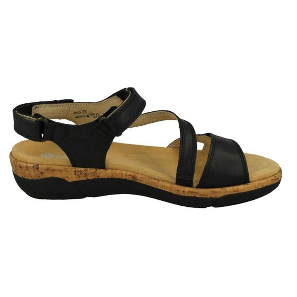Remonte Ladies Remonte Strappy Wedge Heeled Sandals R6850