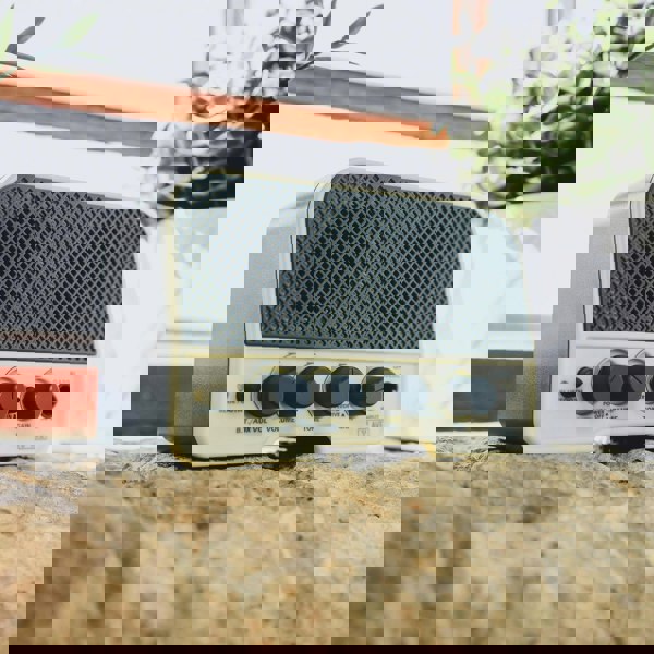 3rd Avenue 5W Mini Guitar Amplifier and Bluetooth Speaker - Space Blue and Cream