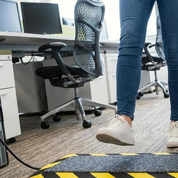 Floortex Doortex® Grey Kablemat - 40 x 120cm