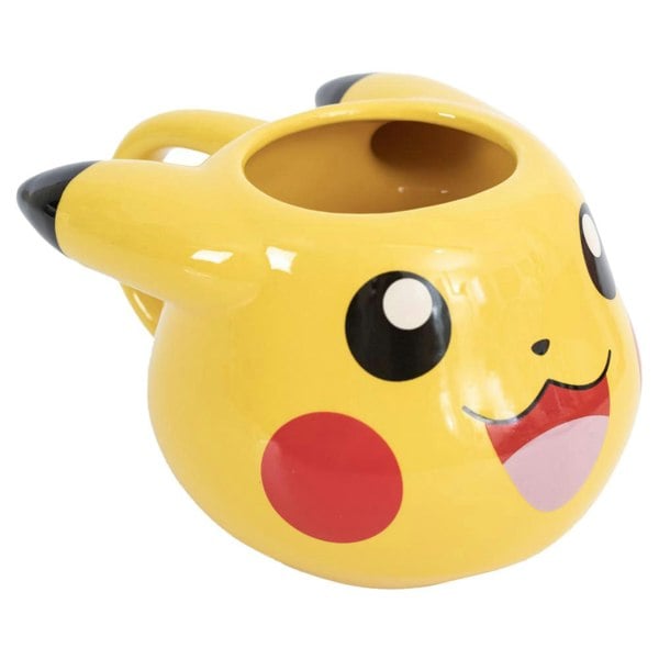 Pokemon 3D Pikachu Mug - Yellow/Red/Black