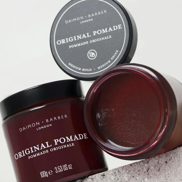 Collection of Original Pomade Jars with one open