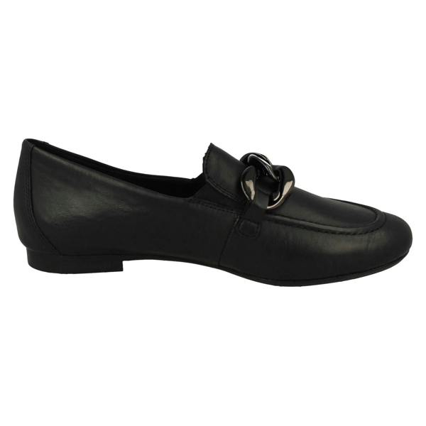 Remonte Ladies Remonte Smart Flat Shoes With Chain Detail D0K00