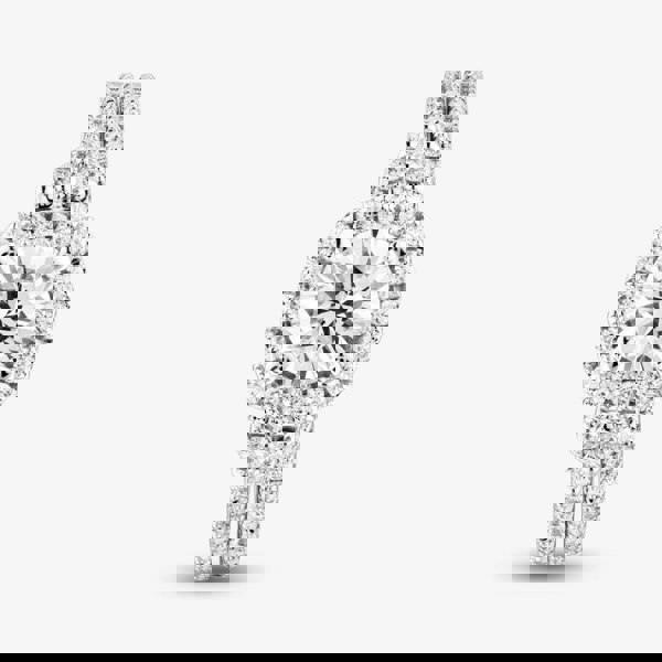 T. H. Baker 9ct White Gold 1.25ct Lab Grown Diamond Bridal Set LGR42232-125