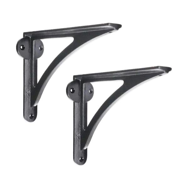 Oakcrafts - Victorian Ironbridge Shelf Brackets - Pair of Brackets 150mm x 125mm