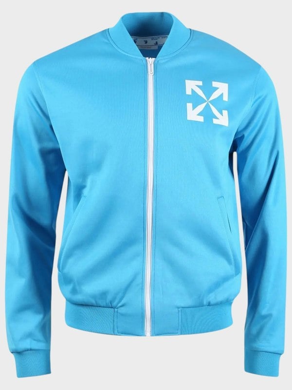 Off - White Single Arrow Slim Tracktop - Supplied FashionOff - White