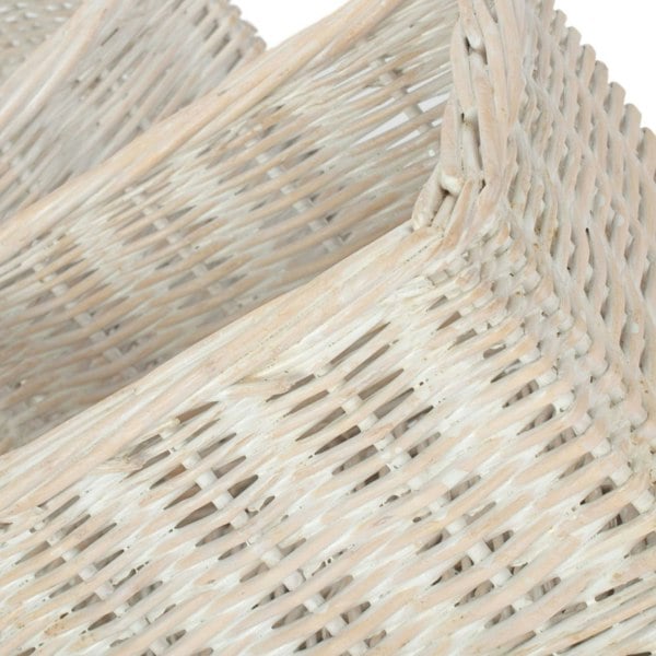 White Wash Willow Trays