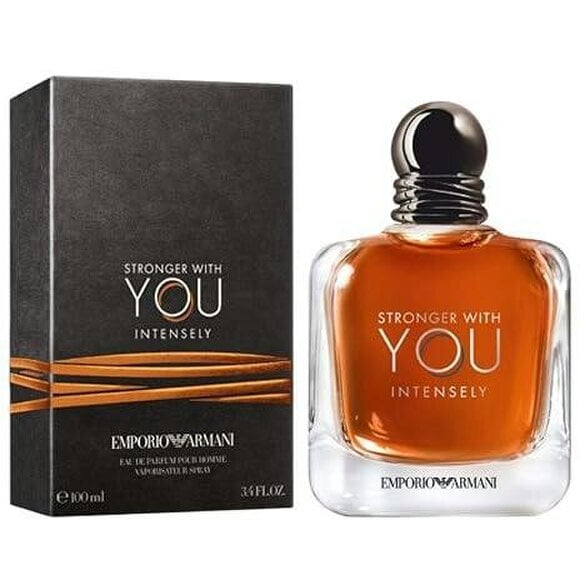 Emporio Armani Stronger With You Intensely 100ml Eau De Parfum EDP Spray For Him