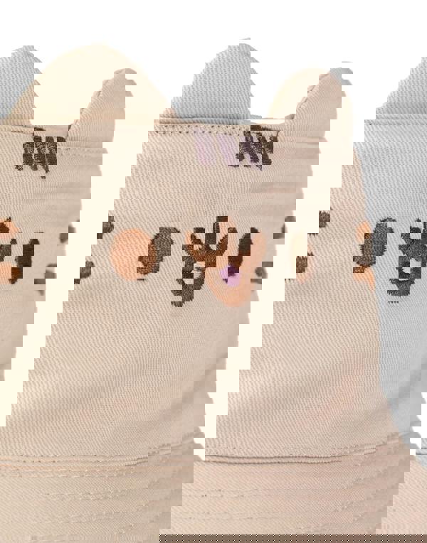 Pusheen Girls Beige Novelty Face Bucket Hat (One Size)