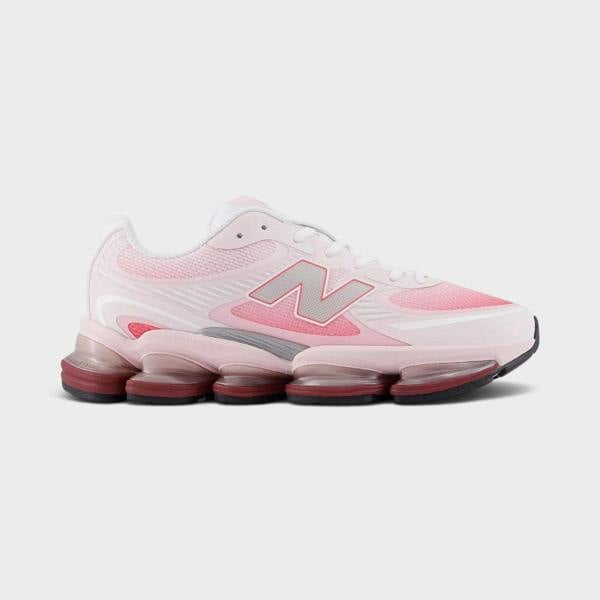 Supplied Fashion New Balance Abzorb 2000 sneakers in pink with mesh upper and responsive cushioned midsole