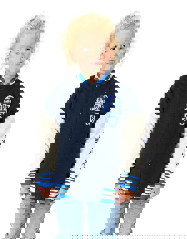 Paw Patrol Boys Blue Chase Varsity Jacket