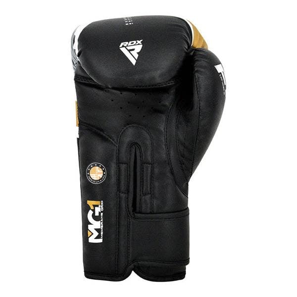 RDX Sports BOXING GLOVE BGR-F7 BLACK GOLDEN