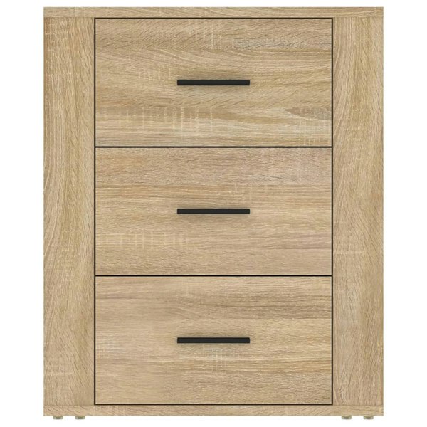 Berkfield Bedside Cabinet Sonoma Oak 50x36x60 cm Engineered Wood