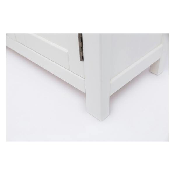 Cabinet Bits Lovere Off White 2 Drawer 2 Door Sideboard Chrome Cup Handle