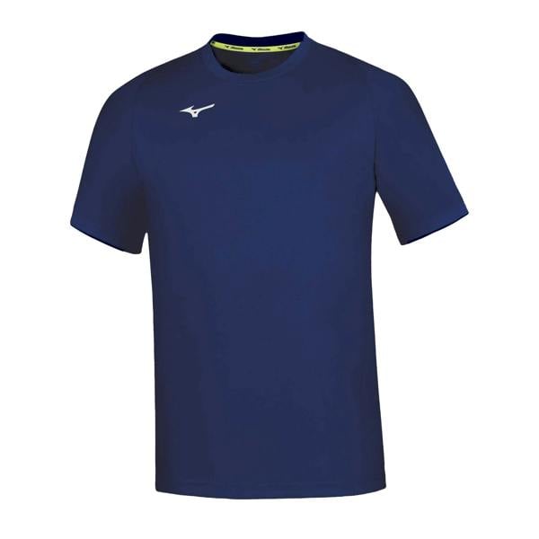 Mizuno Mens Core Short-Sleeved T-Shirt - Navy - 