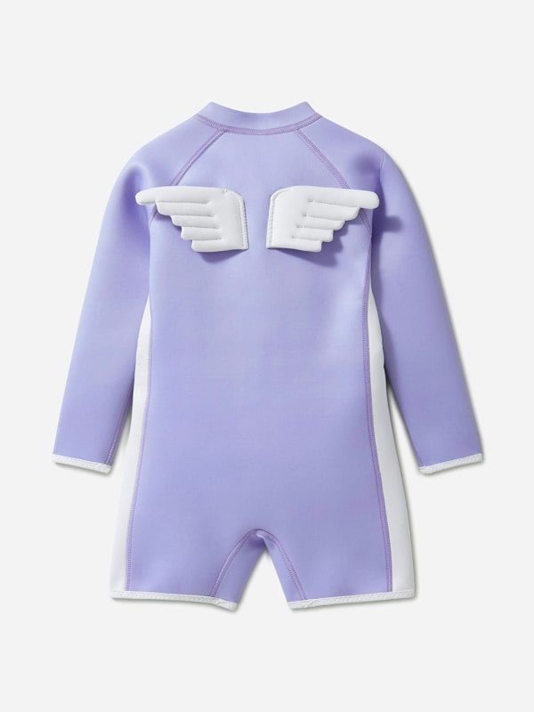 Roarsome Girls Sparkle The Unicorn Wet Suit in Purple