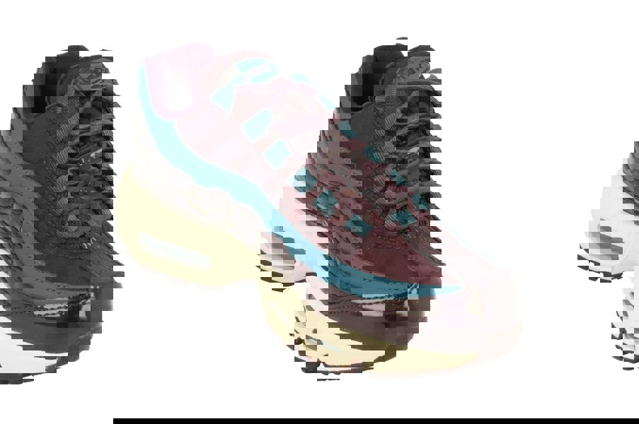 Nike Womens Air Max 95 Se PRM Ah8697  600 - Port Wine Space Blue 600 - Photo 3