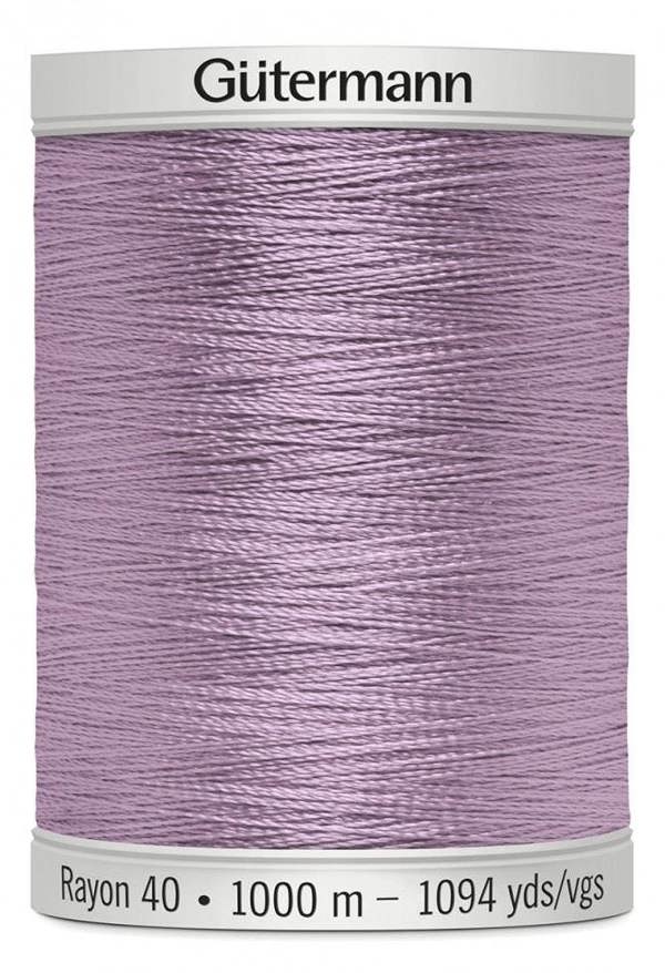 Gutermann No 40 Sulky Rayon Embroidery Thread 1000m Rayon Thread Suitable For Embroidery
