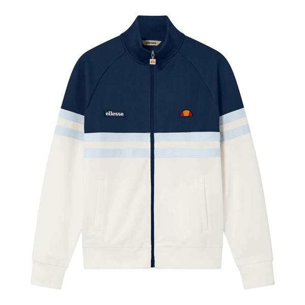 Ellesse Rimini Track Top Jacket Off White/Navy