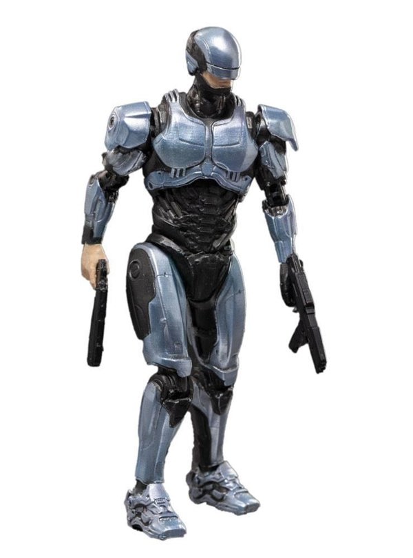 Hiya Robocop Exquisite Mini Silver Robocop 1:18 Scale HLR0085