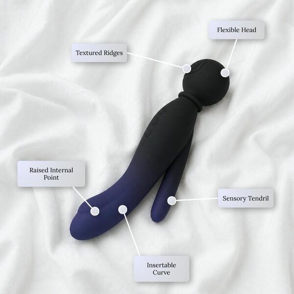 MYLO Spirit Luxury 3-in-1 Body Wand Massage Vibrator