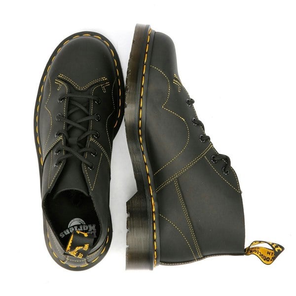 Dr. Martens Church Leather Black Boots