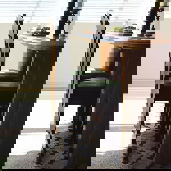 Caradoc Mermaid Dining Chair, Oak & Velvet-Rit Concept-Rit Concept