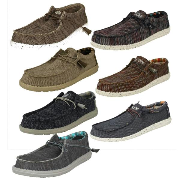 HEYDUDE Mens Hey Dude Deck Shoes Wally Sox