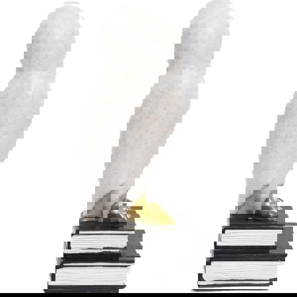 Maison des Cadeaux Wise White Owl Bookends