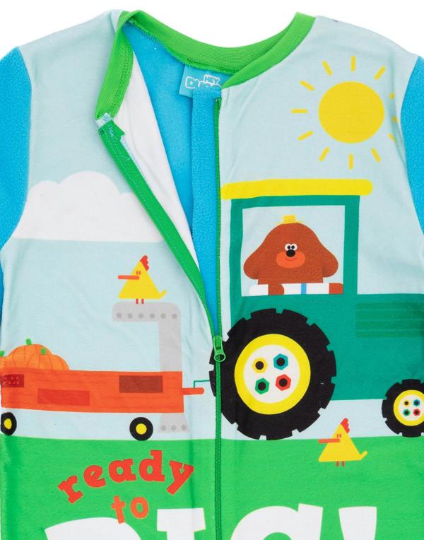 Hey Duggee Boys Blue Ready To Dig Onesie