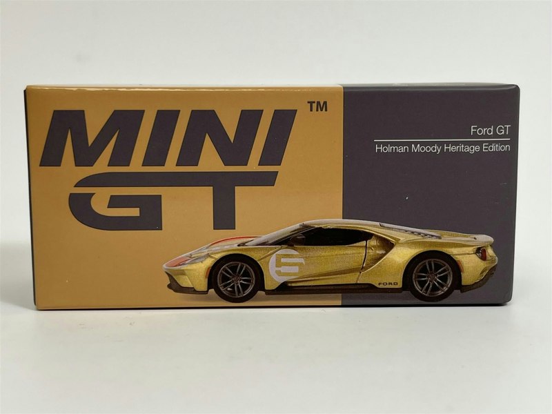 Mini GT Ford GT Holman Moody Heritage Edition LHD 1:64 Scale MGT00536L